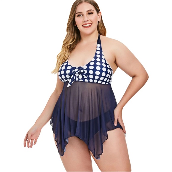 Swim Plus Size Swimsuit Sexy Bikini Tankini Set 14w 16w Poshmark